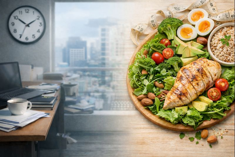 직장인이 균형 잡힌 식단을 지키기 어려운 이유